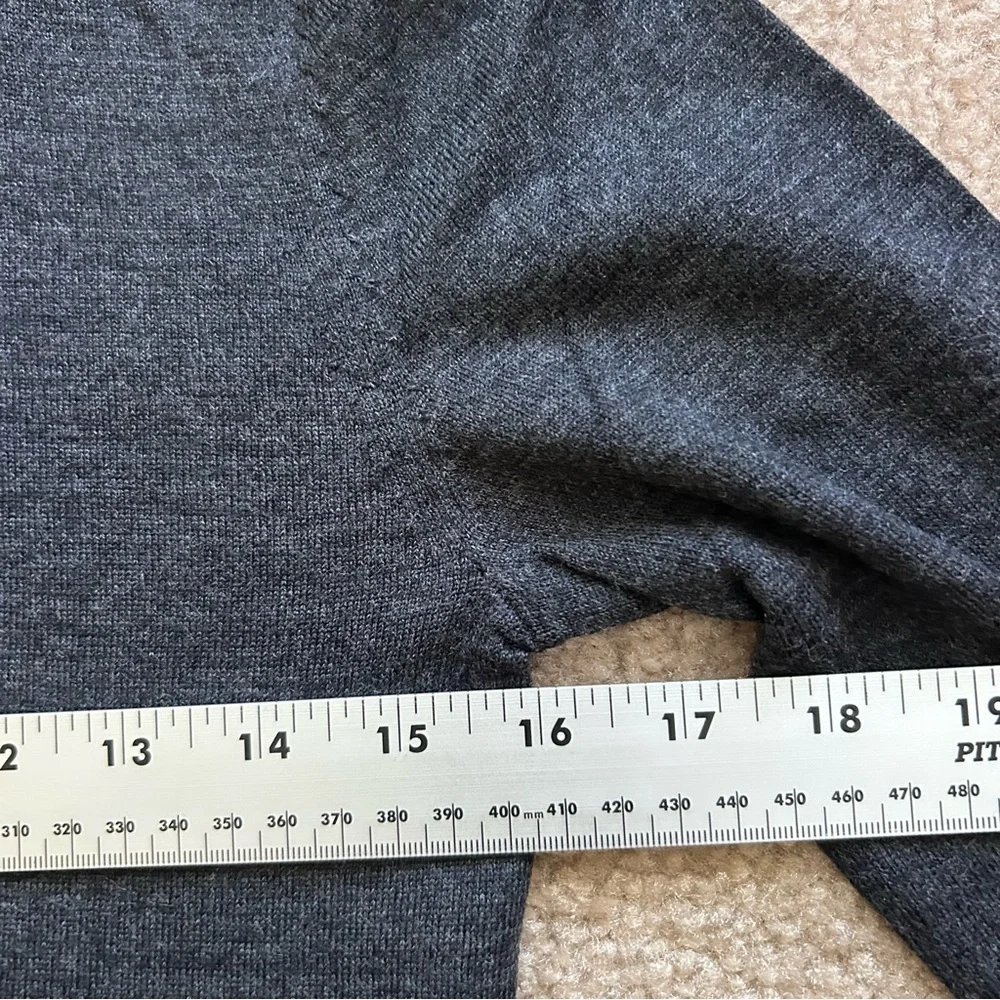 H&M Merino Wool Gray Turtleneck Sweater